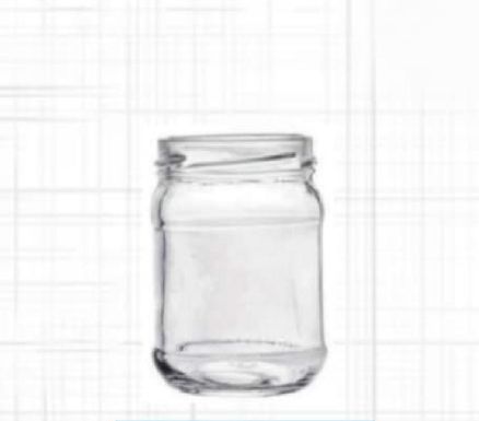 125 Ml Glass Jam Jar, Color : Transparent for Dry Fruits Storage