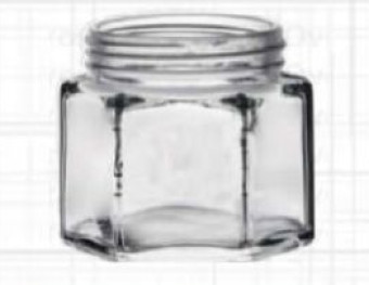 130 Ml Screw Hexa Jar