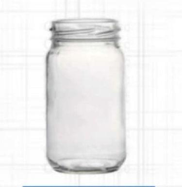 200 Ml Round Glass Jar