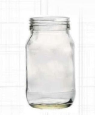 225 Ml Glass Ghee Jar, Color : Transparent