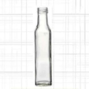 Plain 250 Ml Glass Olive Oil Bottle, Shape : Round