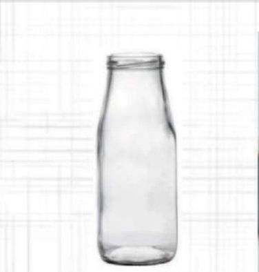 450ML Glass Milk Bottle, Color : Transparent, Cap Type : Lug