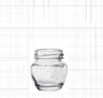 50 Ml Glass Matki Jar, Color : Transparent for Dry Fruits Storage