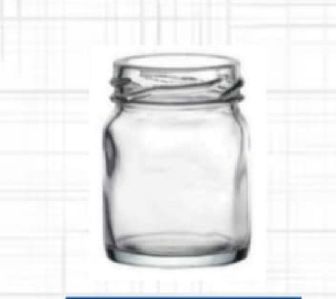 60 Ml Glass Jam Jar, Color : Transparent for Spice Storage