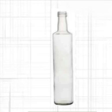 750 ML Glass Dorica Bottle, Color : Transparent