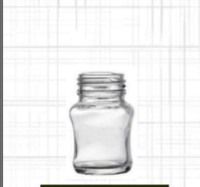 Clear 12 Ml Round Shape Glass Nail Polish Bottle