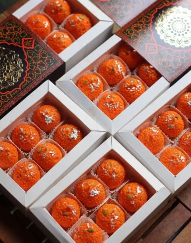 Laddu Design Wax Candle