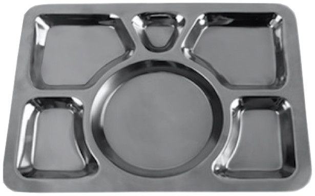 Stainless Steel American Round Mess Tray