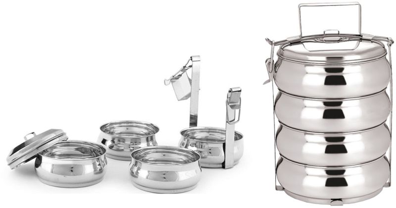 Stainless Steel belly Tiffin Box