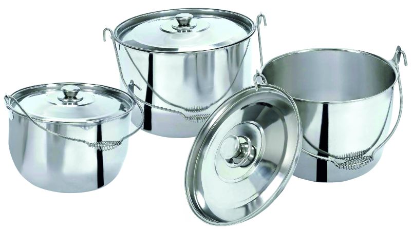 Stainless Steel Cinsa Mexican Stock Pot