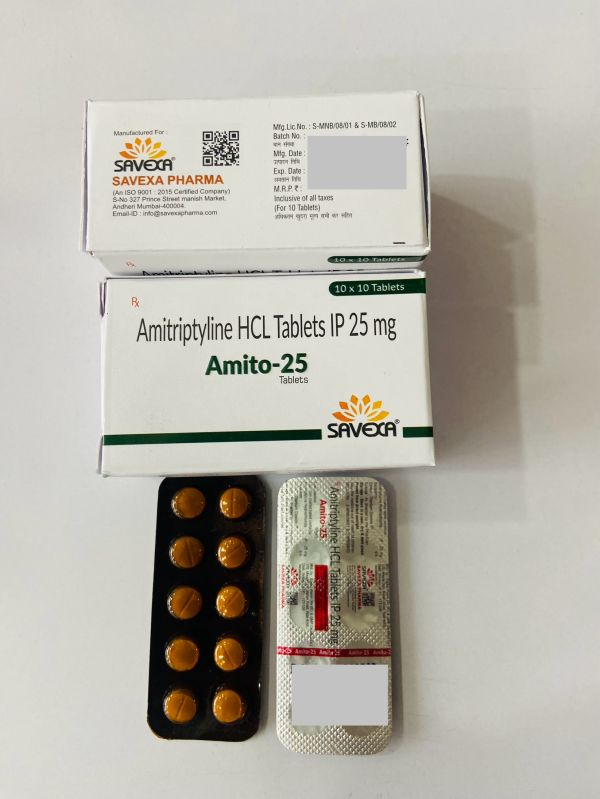 AMITO 25 (Amitriptyline Hcl 25mg)