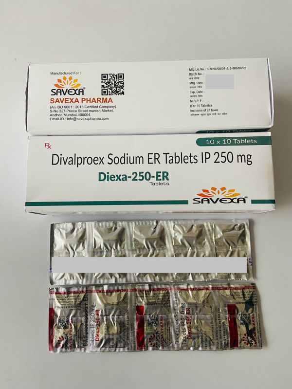 DIEXA 250 ER (Divalproex Sodium 250mg)