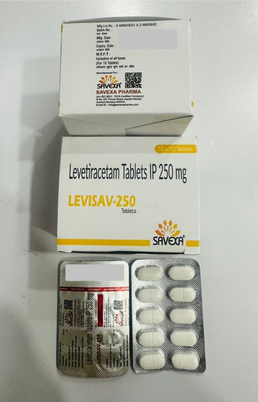 Levisav 250 Levetiracetam Tablets