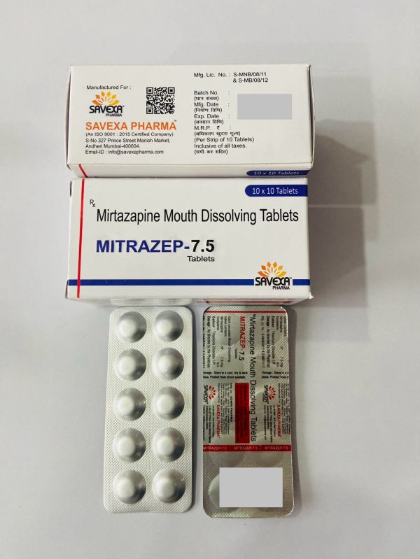 Mitrazep Mirtazepine Tablets