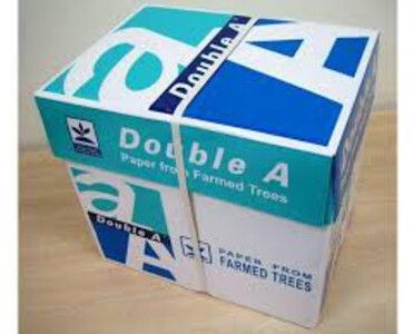 Double A A4 Size Paper, Color : Natural White 210x297 Mm