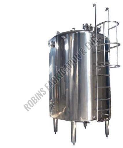 Polished Stainless Steel Food Storage Tank, Capacity : 1000-5000L