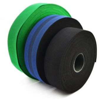 Polyester Plain Furniture Elastic Tape