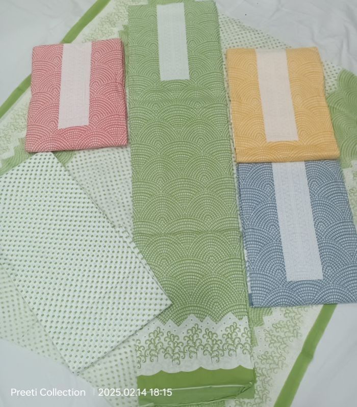 Angel 3 Printed Ladies Unstitched Suit