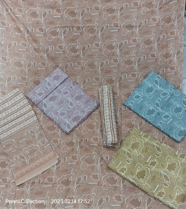 Angel 8 Printed Ladies Unstitched Suit