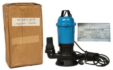 110V Electric Sump Pump, Shape : Cylendrical for Ground Water Supply