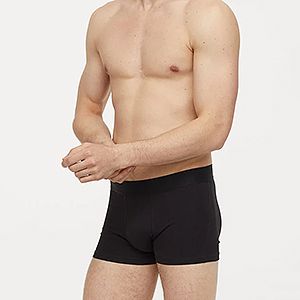 Cotton Plain Mens Boxer Shorts, Color : Black