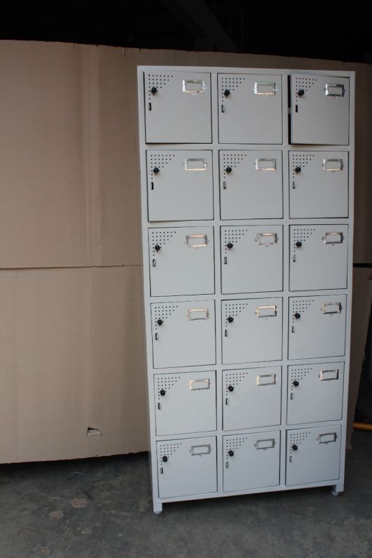 18 Compartment Mild Steel Storage Locker
