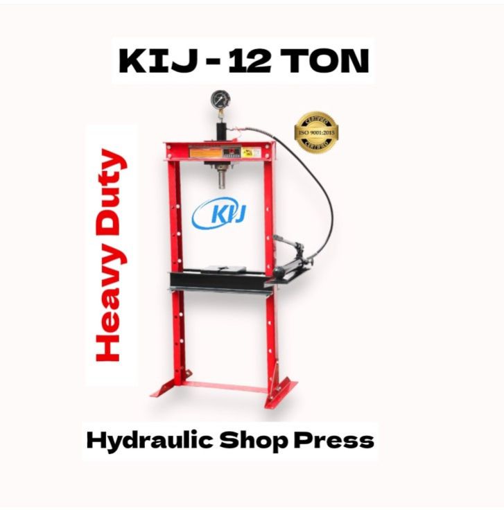 12 Ton Shop Press With Gauge