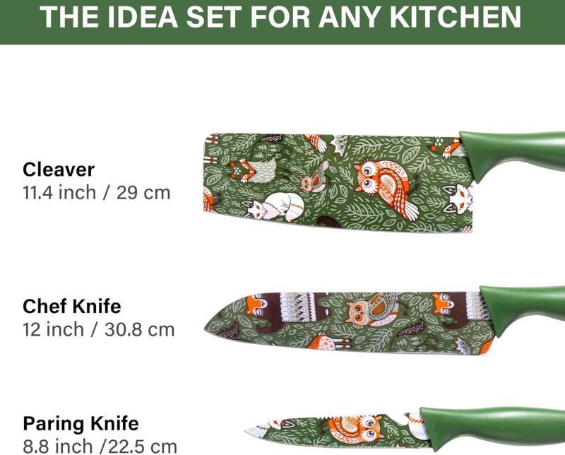 Kitchen Knife Sets 3 Pcs