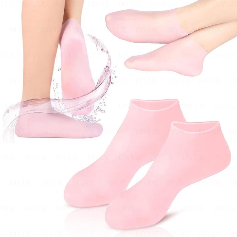 Silicone Moisturizing Socks