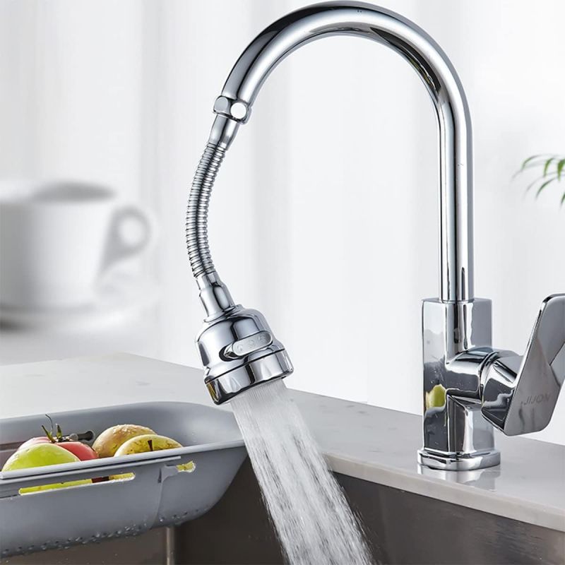 Stainless Steel 360 Degree Rotating 2 Modes Water Saving Faucet