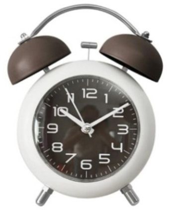 Plastic Twin Bell Alarm Clock, Brand Name : Tallin Sales