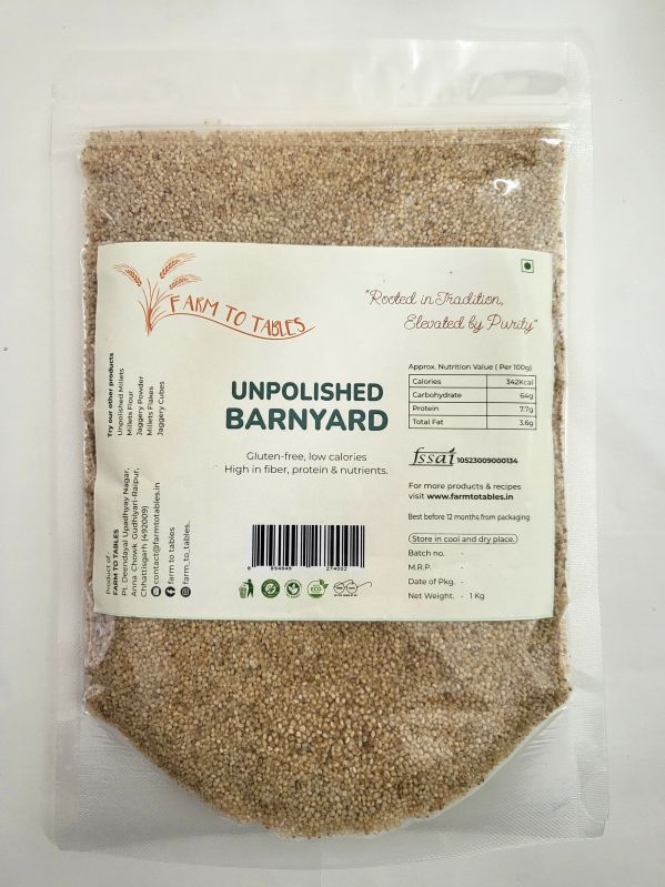 Unpolished Barnyard Millet