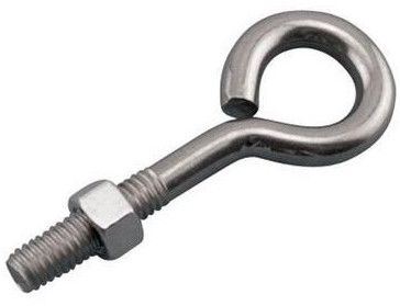 Stainless Steel Eye Bolt, Color : Silver, Grade : Industrial Grade