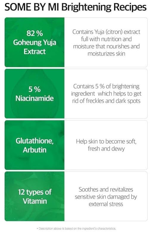 Mooyam Yuja Niacin Trial Kit , Brightening &AMP;AMP; Pore-Refining Korean Skincare for Radiant Glow