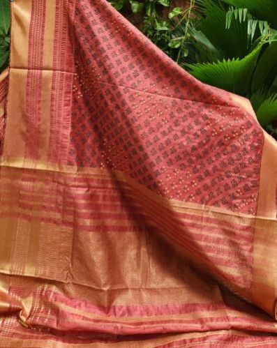 Tussar Cotton Saree