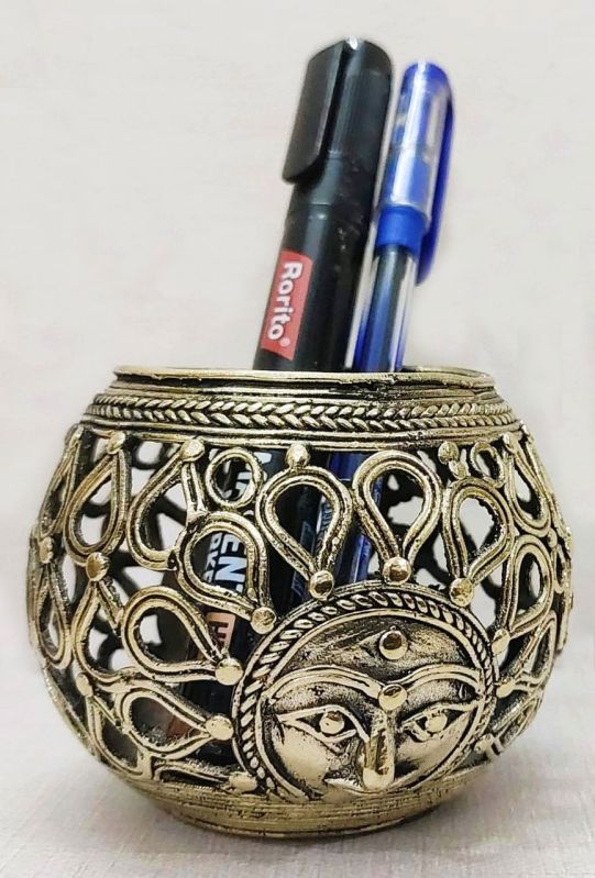 Handicraft Metal Pen Holder