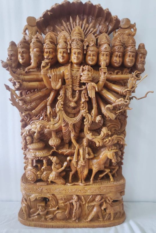 Handicraft Wooden God Statue