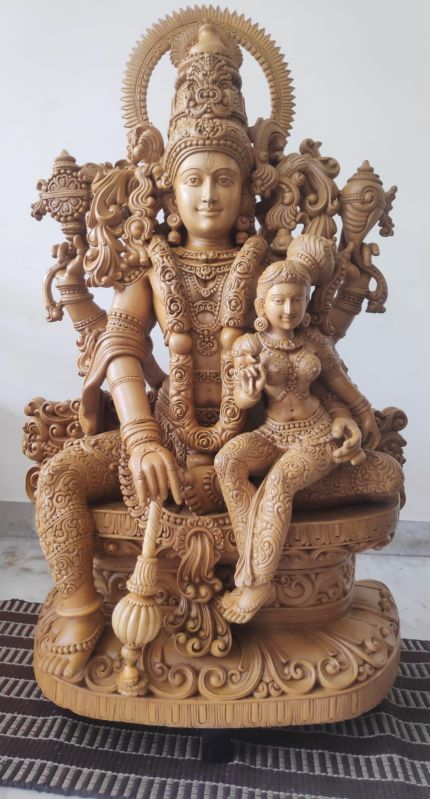 Handicraft Wooden God Statue