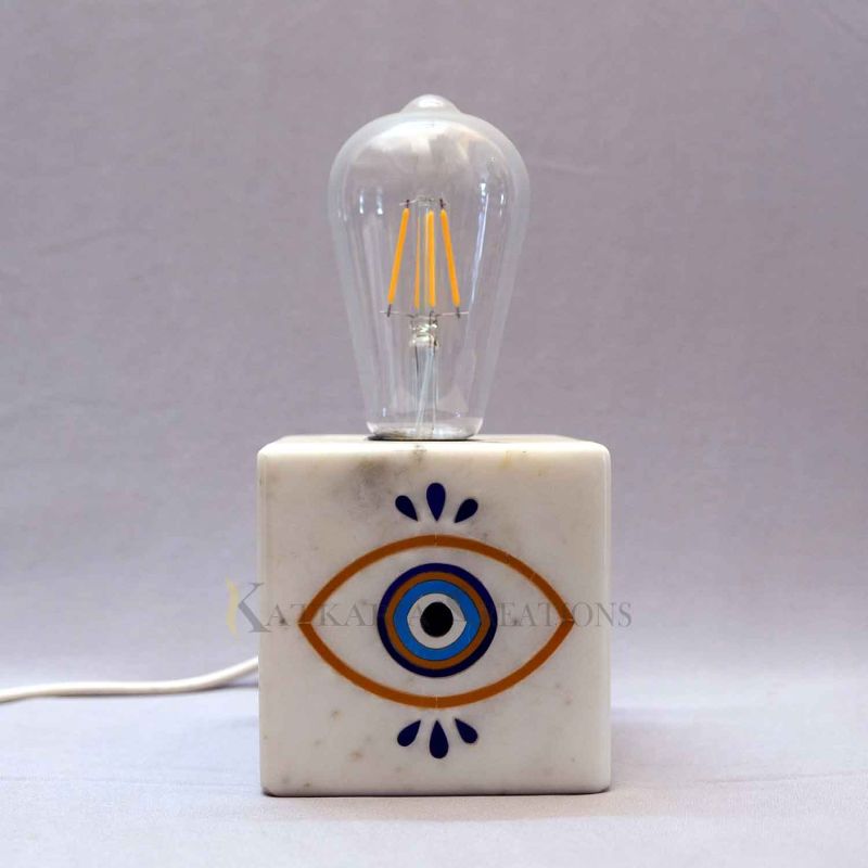 Evil Eye Marble Table Lamp