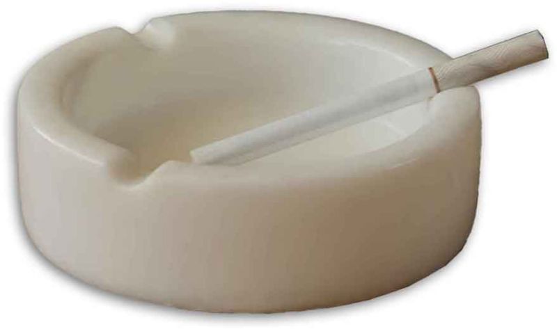 White Marble Ashtray