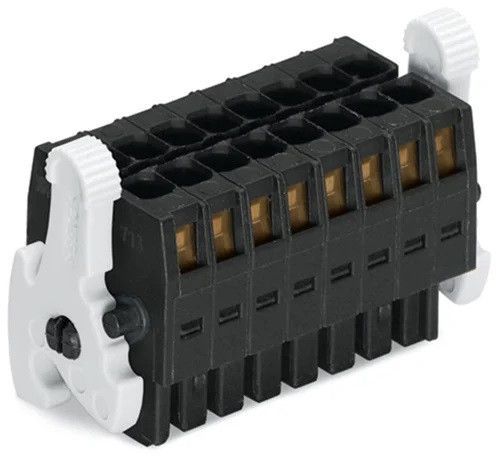 Wago Plastic 713 1106 1 Conductor Female Connector, Color : Black