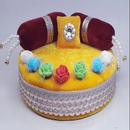 Round Puja Singhasan