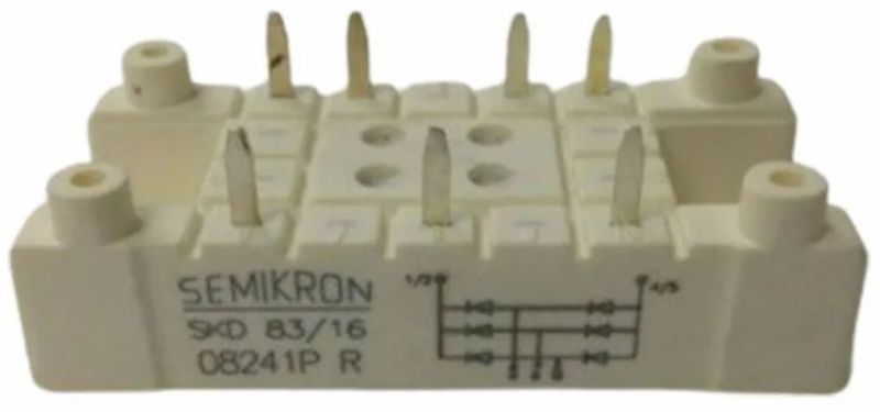 Semikron 83 Amp SKD83-16 Power Bridge Rectifier