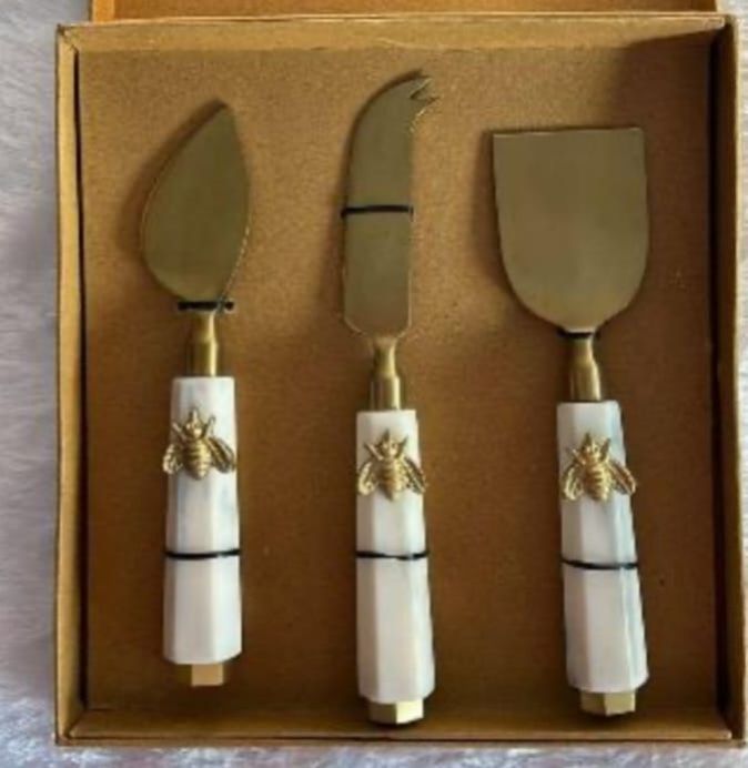 luxury premium wedding celebration cake cutting knife set