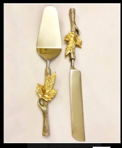 Stainless Steel Cheese Knives Set OF 2 Pcs – Perfect for Cheese Lovers & Entertaining