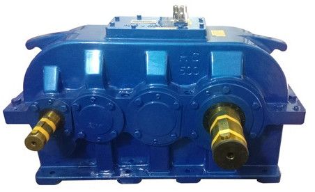 Steel Parallel Shaft Helical Gearbox, Color : Grey