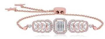 Modern Elegance Diamond Bracelet