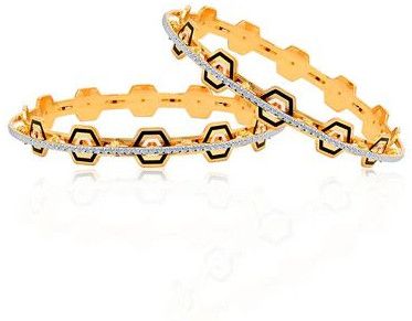 Women Stylish Dubai Gold Bangles