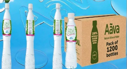 Aava Alkaline Natural Mineral Water 200 mL PET Bottle  Pack of 240
