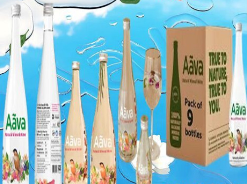 Aava Alkaline Natural Mineral Water 750 mL Glass Bottle Pack